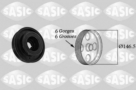Шків коленвала SASIC 2154019