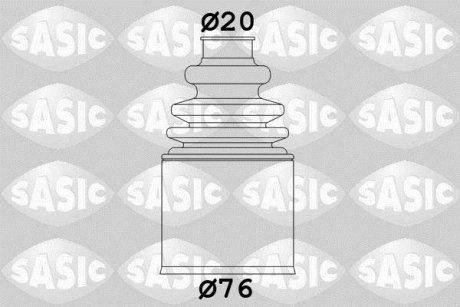 Пильовик шруса (внутр.) 1.6-1.9D 96- (с стаканом) SASIC 2873483