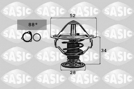 Термостат системи охолодження SASIC 9000714