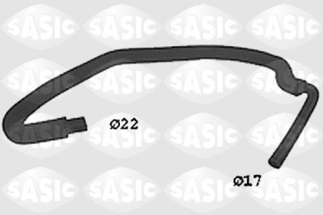 Патрубок системи охолодження SASIC SWH0461