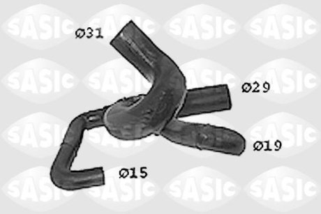 Шланг радіатора SASIC SWH4271