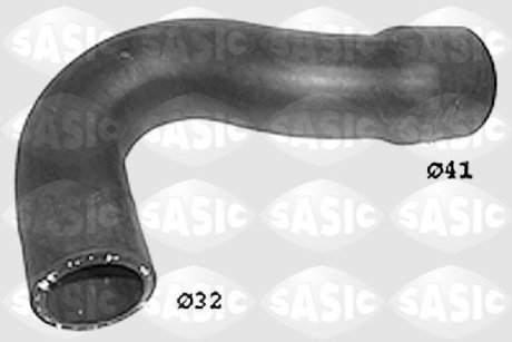 Патрубок системи охолодження SASIC SWH6752