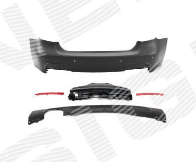 ЗАДНІЙ БАМПЕР | BMW 3 (F30/F31/F35/F80), 15 - 19 Signeda PBM04197BA