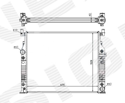 РАДИАТОР Signeda RA62576A