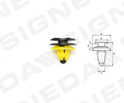 ПЛАСТМАССОВЫЕ КРЕПЛЕНИЯ Signeda T209110