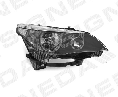 ПЕРЕДНЯ ФАРА | BMW 5 (E60/E61), 03 - 10 Signeda ZBM1138DR