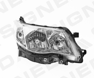 ПЕРЕДНЯ ФАРА | SUBARU FORESTER, 09 - 13 Signeda ZSB1102DR