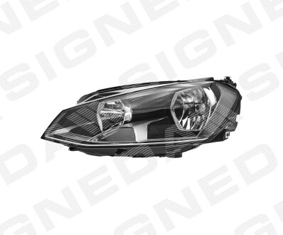 ПЕРЕДНЯ ФАРА | VW GOLF VII, 12 - 17 Signeda ZVG111652L