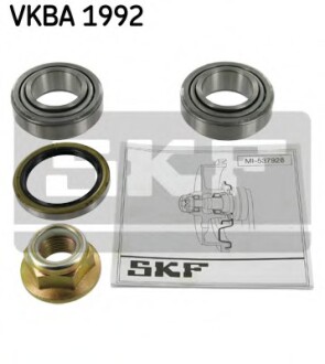 Підшипник маточини колеса, комплект SKF VKBA 1992 (фото 1)