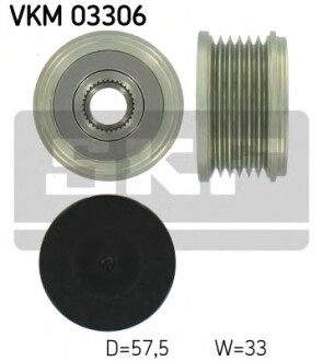 Шків генератора SKF VKM03306