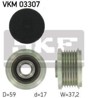 Шків генератора SKF VKM03307