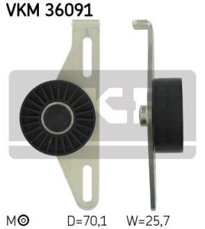 Ролик натяжний SKF VKM36091