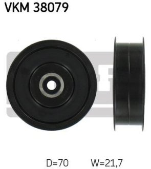 Ролик направляючий SKF VKM38079