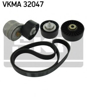 Комплект доріжкового ремня SKF VKMA32047