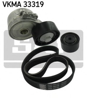 Поликлиновой ременный комплект SKF VKMA33319