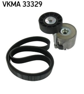 Набір ГРМ (ремінь + ролик) SKF VKMA33329