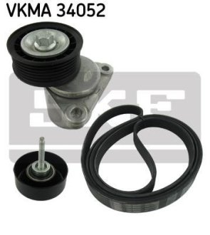 Комплект доріжкового ремня SKF VKMA34052