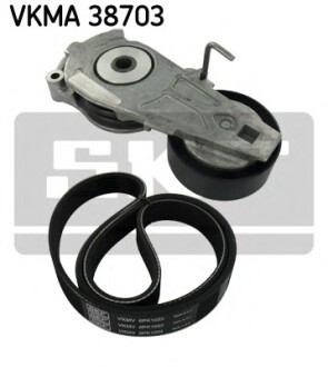 Поликлиновой ременный комплект SKF VKMA38703