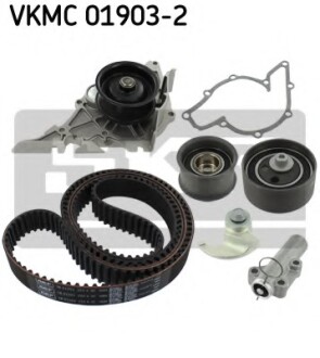 Комплект (ремінь+ролик+помпа) SKF VKMC 01903-2