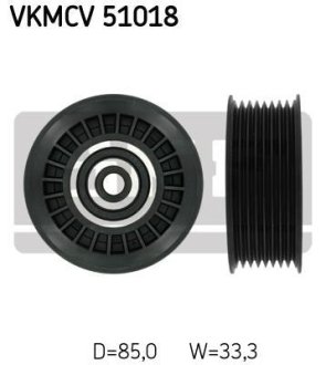 Натяжний ролик SKF VKMCV51018