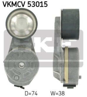 Ролик натяжний SKF VKMCV53015