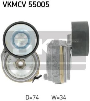 Ролик натяжний SKF VKMCV55005