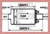 Електричний паливний насос SKV BMW 5 E39 X5, ROVER 75, LAND ROVER 43mm, 7.5 SKV GERMANY 02SKV013 (фото 4)