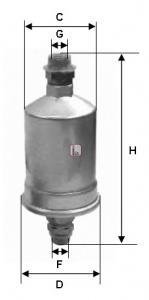 Фільтр палива SOFIMA S1574B