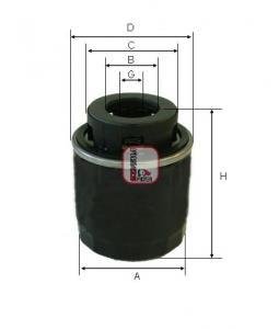 Фільтр масла SOFIMA S3494R