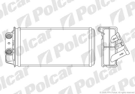 Радиаторы обогрева SRL 3005N8-2 (фото 1)