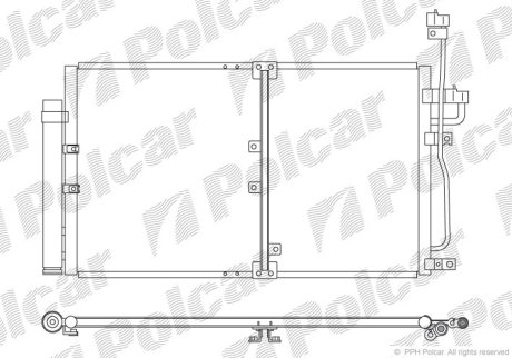 Радиаторы кондиционера SRL 5565K8C1