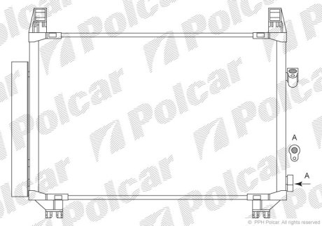 Радиаторы кондиционера SRL 8105K8C3 (фото 1)