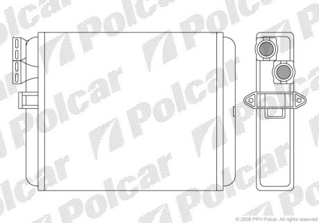 Радиаторы обогрева SRL 9080N81 (фото 1)