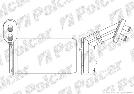 Радиаторы обогрева SRL 9550N81