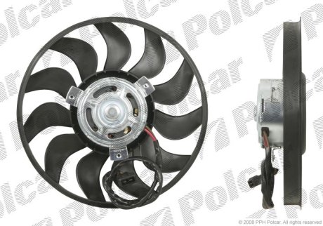 Вентилятор радіатора VW T4 1.9D-2.5 280mm SRL 956623U1