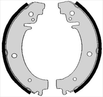 Гальмівні колодки барабанні STARLINE BC 00730