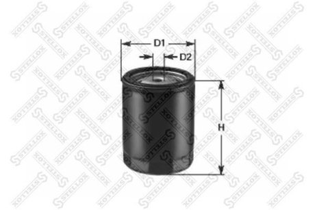 Фільтр оливний BMW E30/E28/E34 1.8i-2.5i <94 STELLOX 20-50049-SX