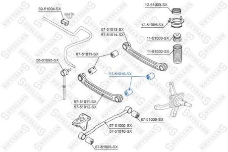 Підвіска STELLOX 8751010SX