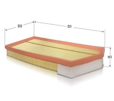 Фільтр повітряний Mercedes W213 220D (OM654) Tecneco AR1635PM