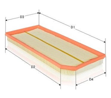 Фільтр повітряний MB C (C205), E (W213, C238, A238), 1.5H/2.0/2.0H, 17- Tecneco AR1685PM