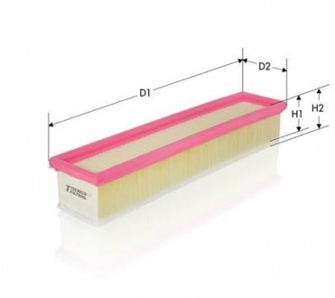 Фільтр повітряний Citroen Berlingo /C3 1.1/1.4/1.6 02- Tecneco AR2077PM