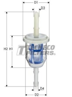 Фільтр палива Tecneco BN500