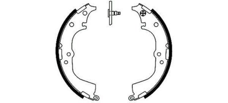 Гальмівні колодки (набір) TEXTAR 91050900