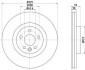 Диск гальмівний LAND ROVER SPORT. TEXTAR 92278603 (фото 1)