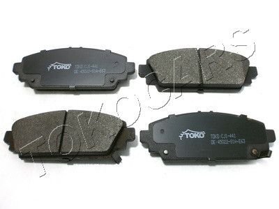 Колодки тормозные дисковые {перед.} Toko cars T2111041