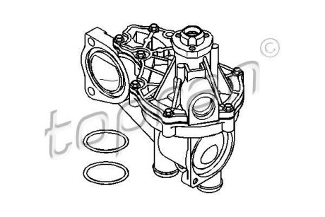 Насос води TOPRAN / HANS PRIES 100715