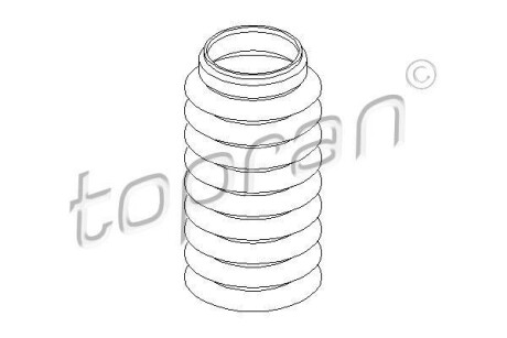 Захисний ковпак / пильовик, амортизатор TOPRAN / HANS PRIES 103519