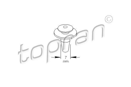 Пружинный зажим TOPRAN / HANS PRIES 103545