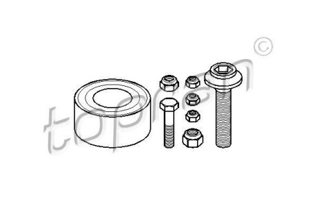 Набір підшипника маточини колеса TOPRAN / HANS PRIES 103691