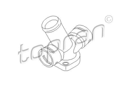 Адаптер системи охолодження TOPRAN / HANS PRIES 107613